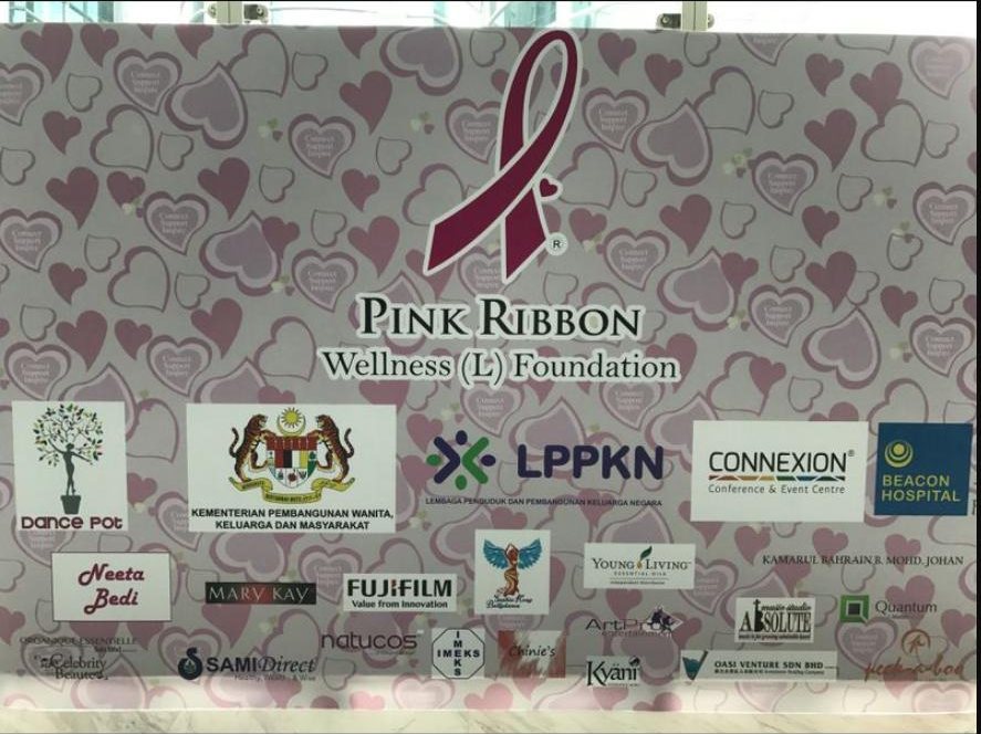 Pink Ribbon Wellness Foundation partnership event banner