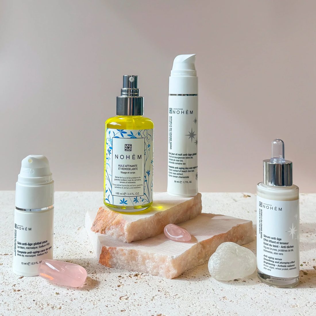 NOHÈM organic anti-aging skincare products