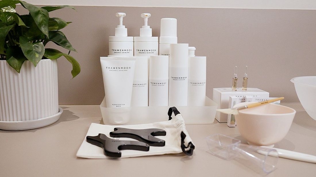 Trawenmoor organic skincare and Beauty Key massage tools